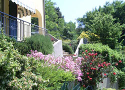 panorama dall'appartamento bed breakfast Dolce Colle Gabicce Monte